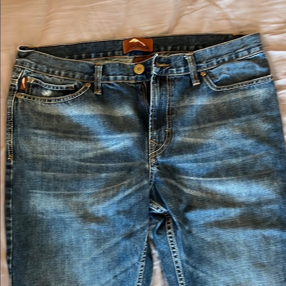 Men's Relaxed Fit Blue Jeans